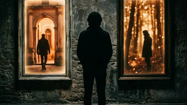 Unit 14 Image: A gritty pop-art design showing overlapping colorful fingerprints