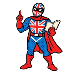 15+ years teaching — Native UK character