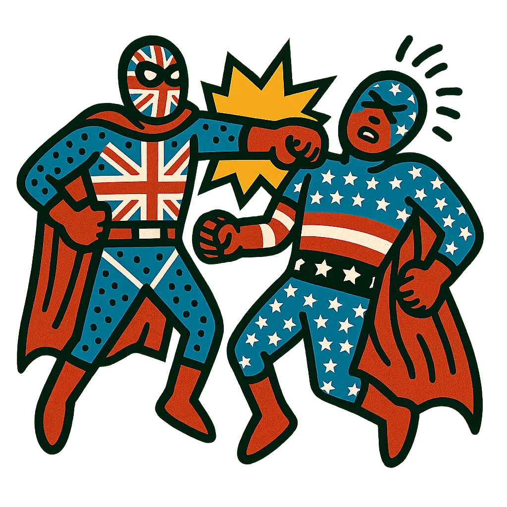 British English vs American English quiz to test vocabulary and spelling differences