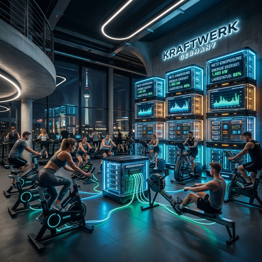 Berlin Gym to Generate Electricity from Workouts
