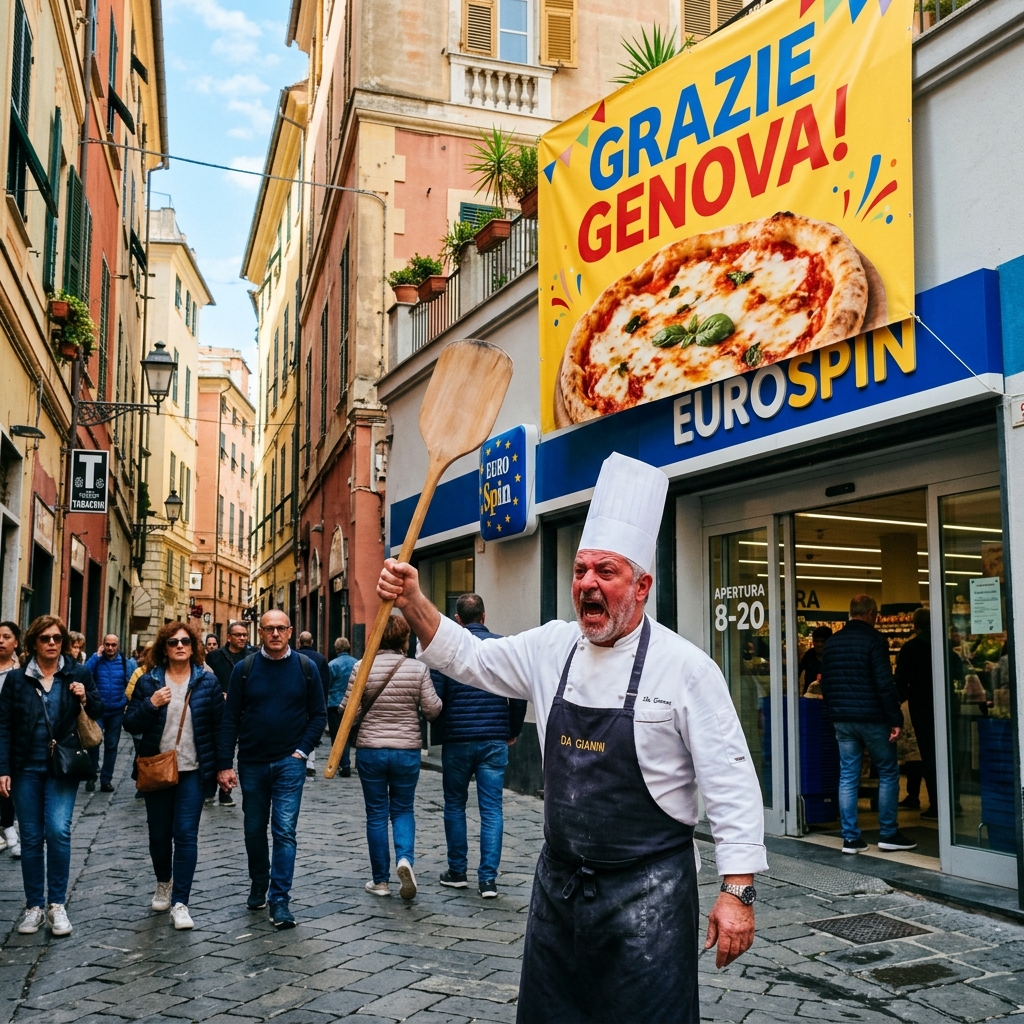 Pizza War in Genoa: Budget Supermarket Bakery Beats Historic Pizzerias