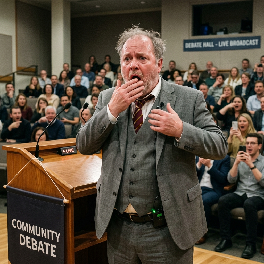 The Hot Mic: Politician's Bathroom Blunder Goes Viral