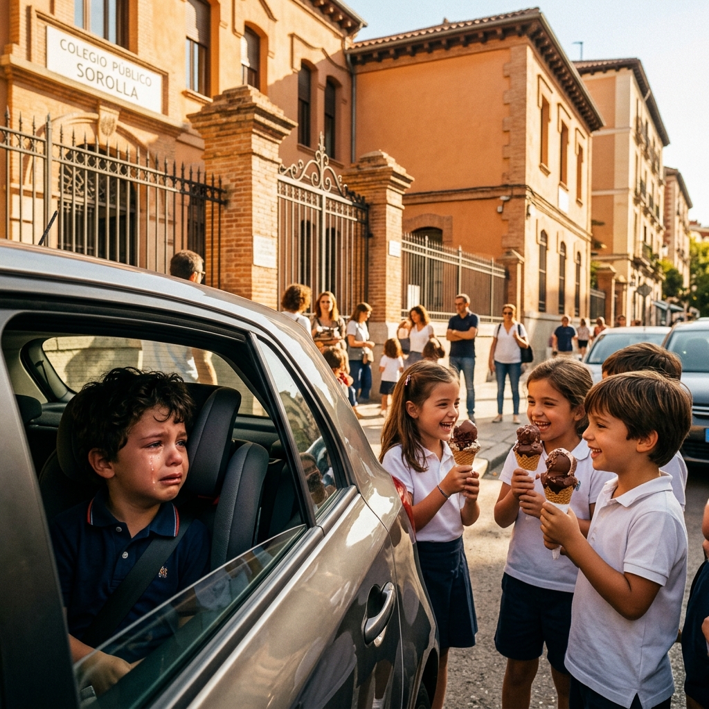 The Sweet Bribe: Spanish School's Ice Cream Reward Sparks Parent Fury